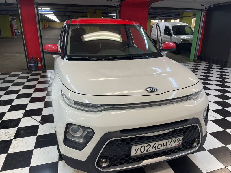 Замена лобового стекла Kia Soul