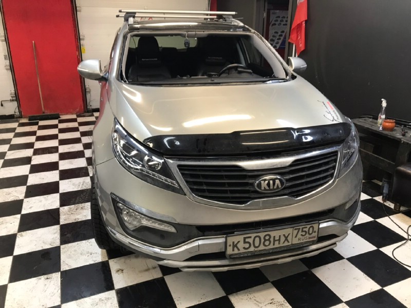 Замена лобового стекла Kia Sportage