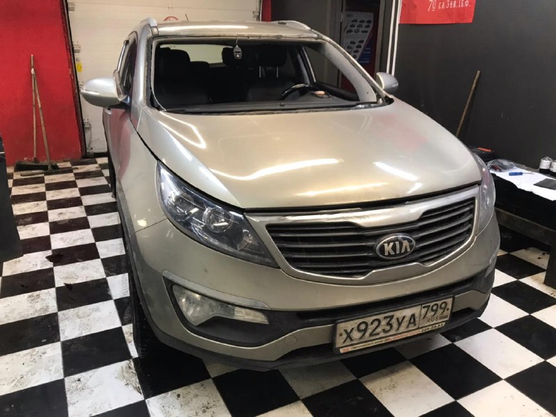 Замена лобового стекла Kia Sportage