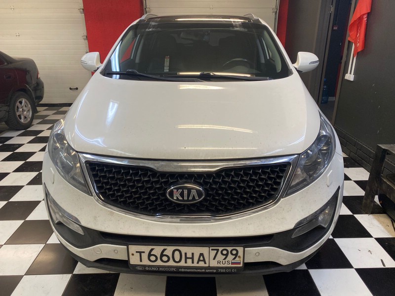 Замена лобового стекла Kia Sportage