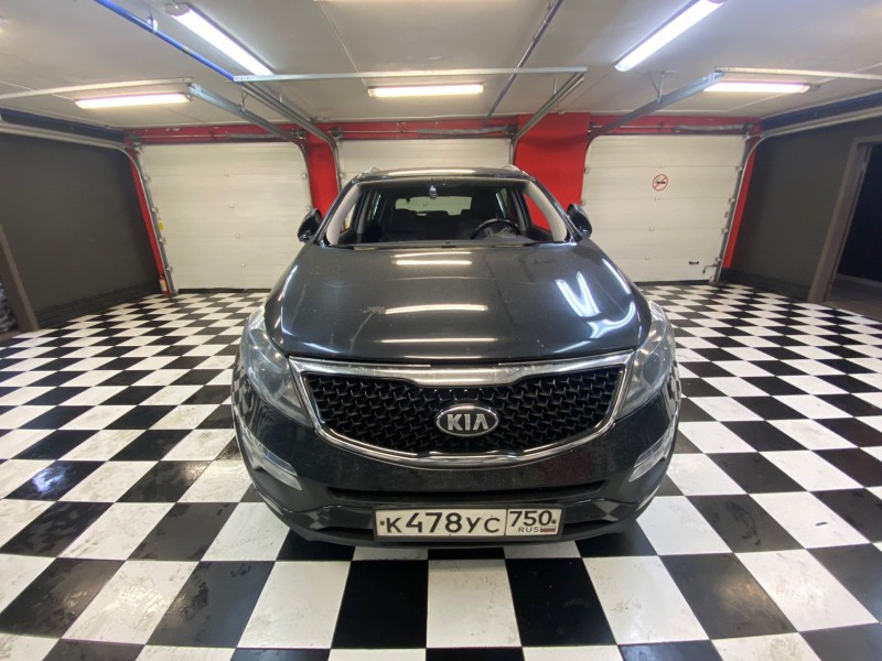 Замена лобоовго стекла Kia Sportage