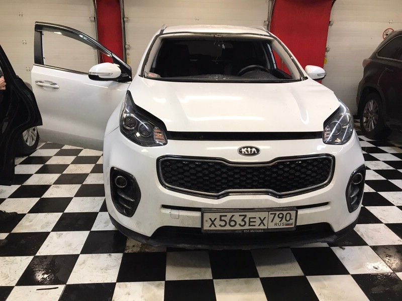 Замена лобового стекла Kia Sportage
