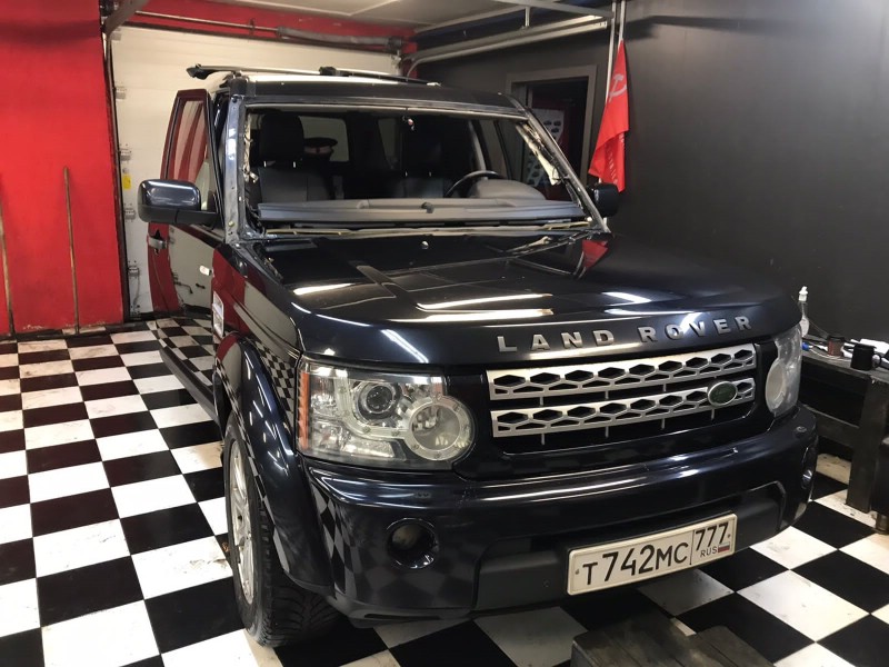 Замена лобового стекла Land Rover discovery