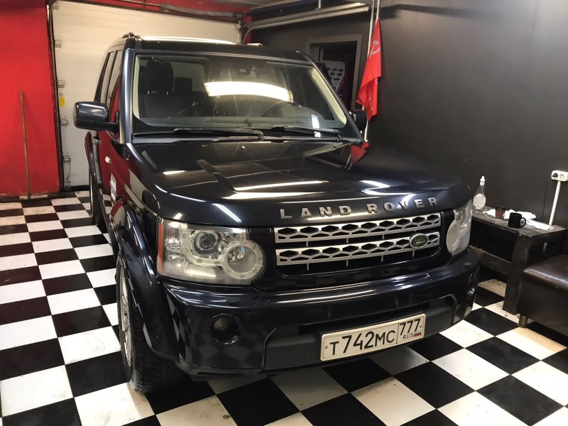 Замена лобового стекла Land Rover discovery