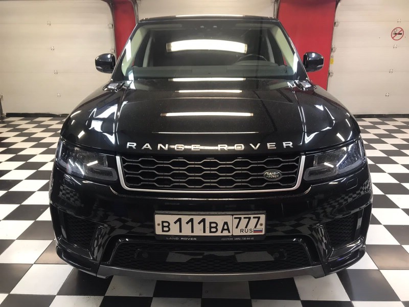 Замена лобоовго стекла Land Rover Range Rover