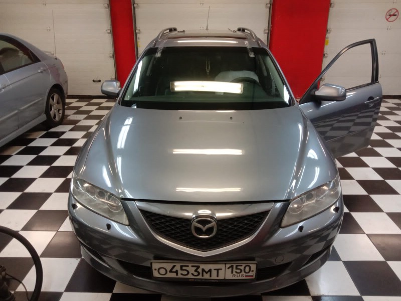 Замена лобового стекла Mazda 6