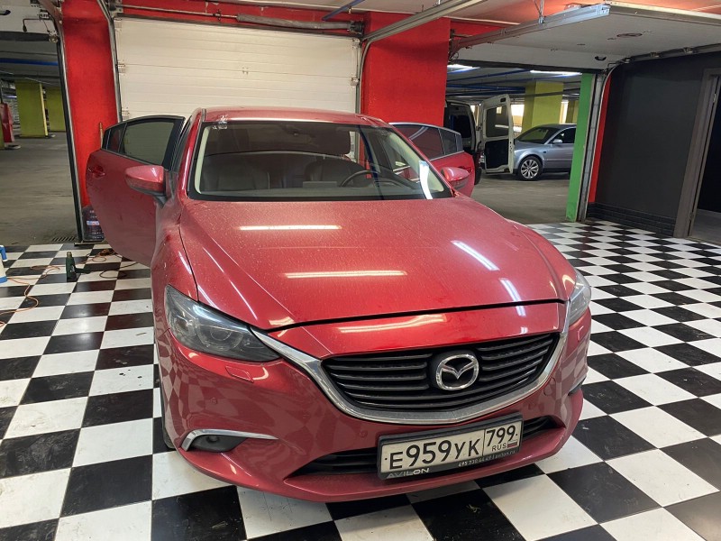 Замена лобового стекла Mazda 6
