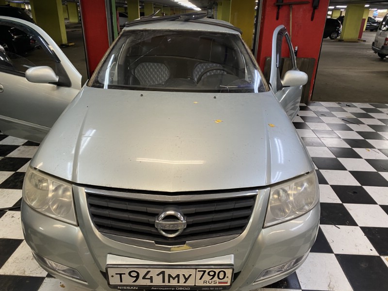 Замена лобового стекла Nissan Almera