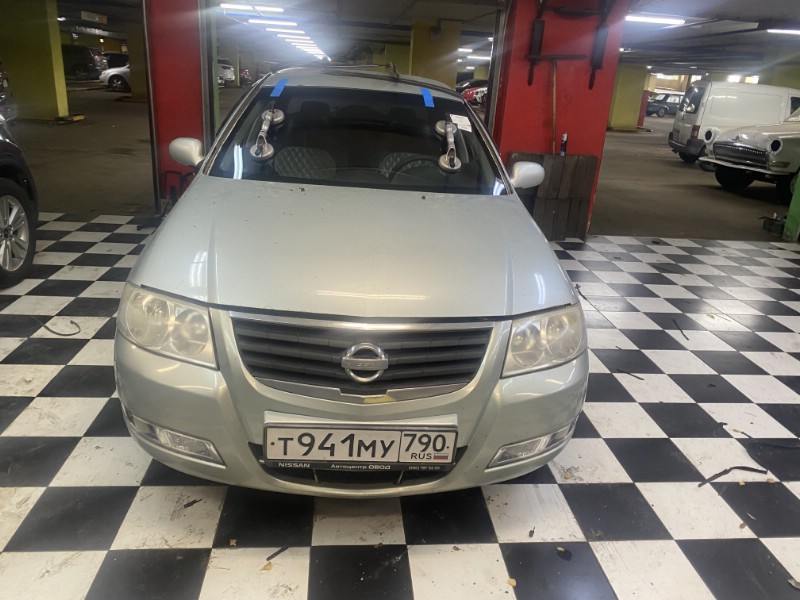 Замена лобового стекла Nissan Almera