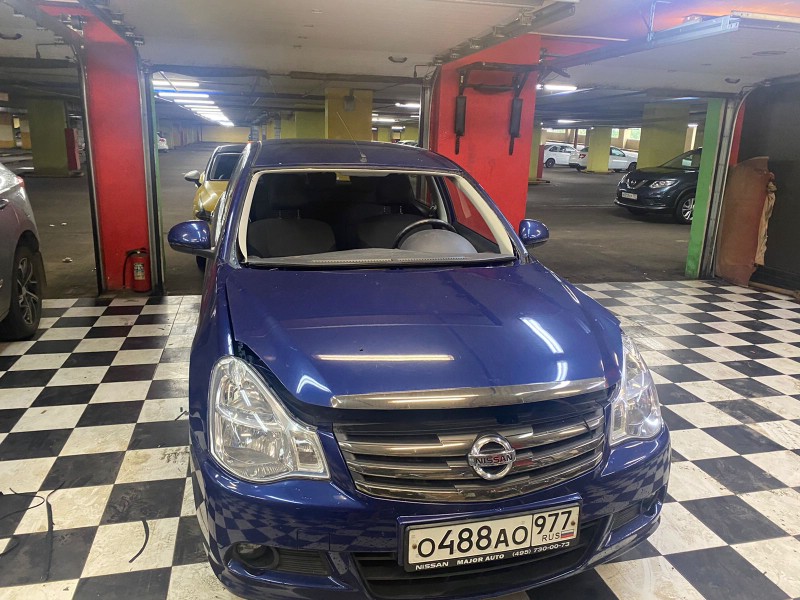 Замена лобового стекла Nissan Almera