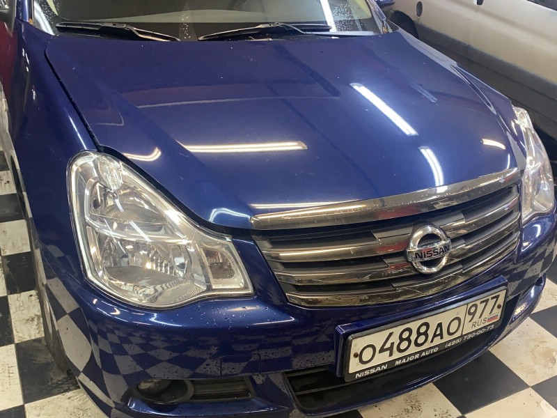 Замена лобового стекла Nissan Almera