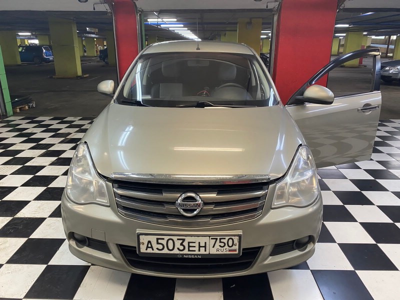 Замена лобового стекла Nissan Almera