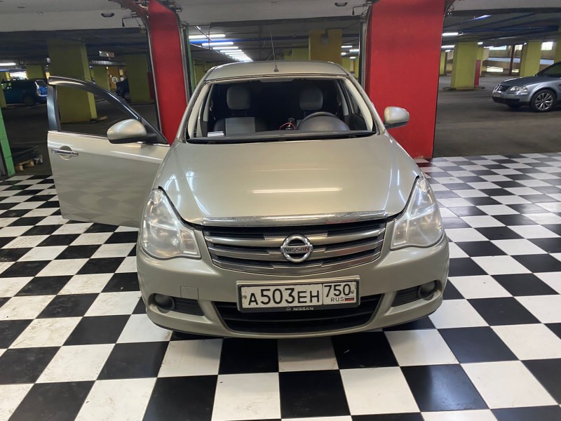 Замена лобового стекла Nissan Almera