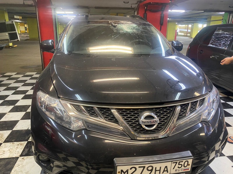 Замена лобового стекла Nissan Murano