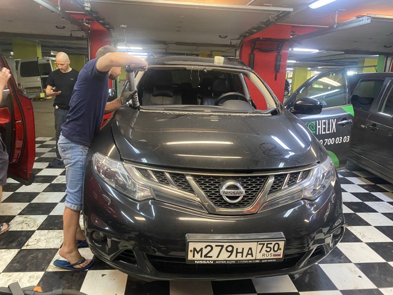 Замена лобового стекла Nissan Murano
