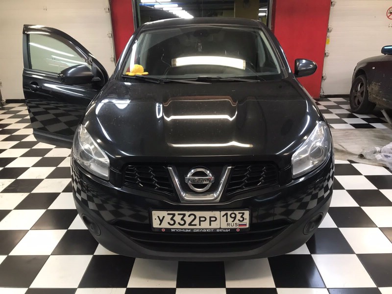 Замена лобового стекла Nissan Qashqai