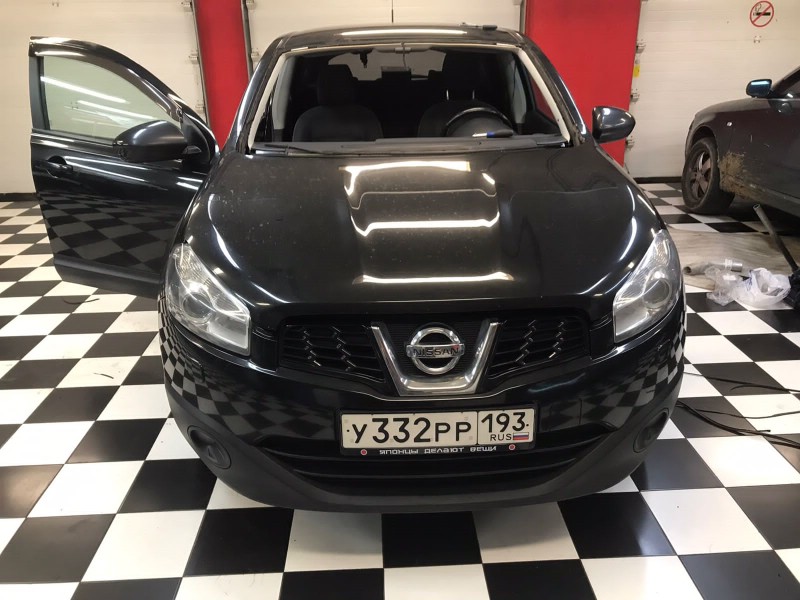 Замена лобового стекла Nissan Qashqai