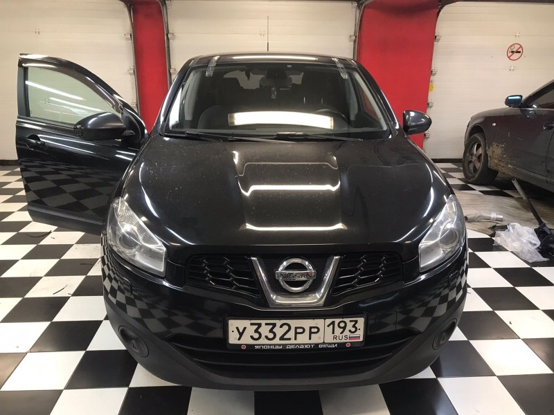 Замена лобового стекла Nissan Qashqai