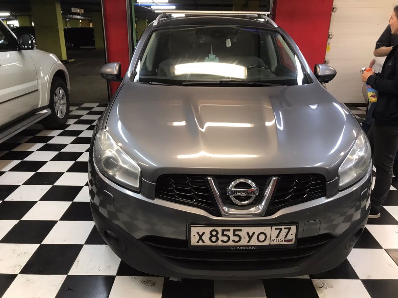 Замена лобового стекла Nissan Qashqai