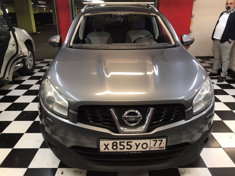 Замена лобового стекла Nissan Qashqai