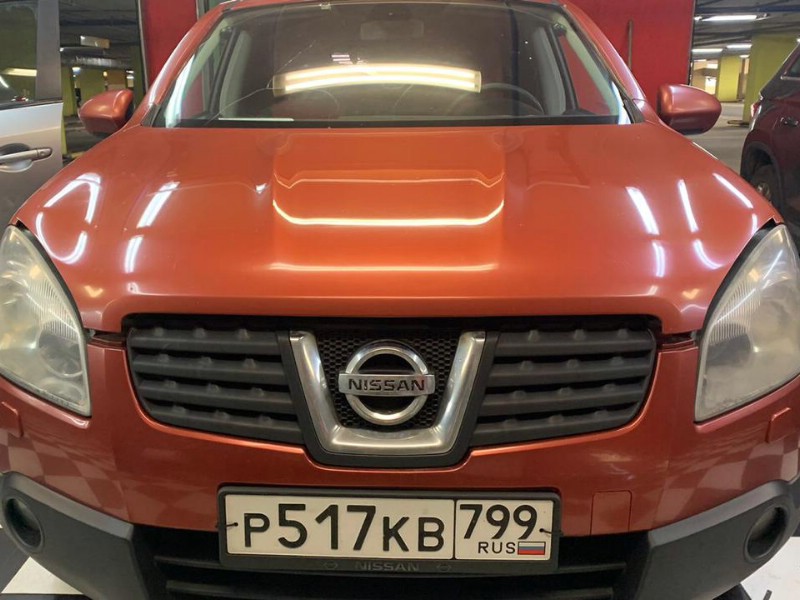 Замена лобового стекла Nissan Qashqai
