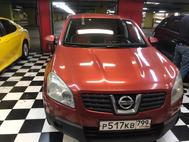 Замена лобового стекла Nissan Qashqai