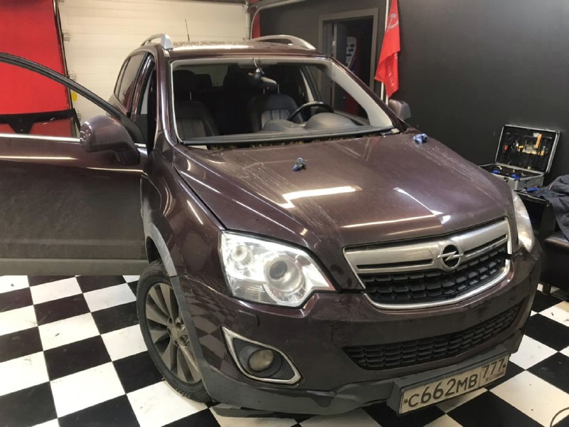 Замена лобового стекла Opel Antara