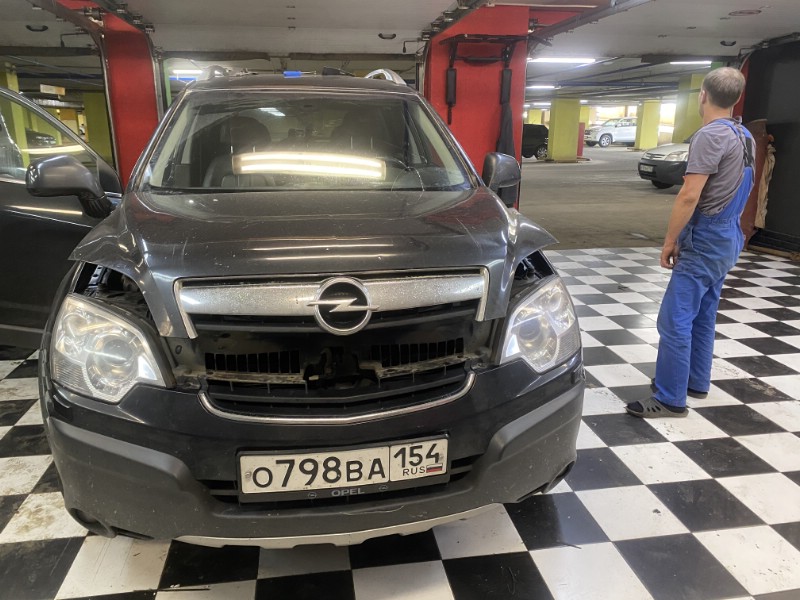 Замена лобового стекла Opel Antara