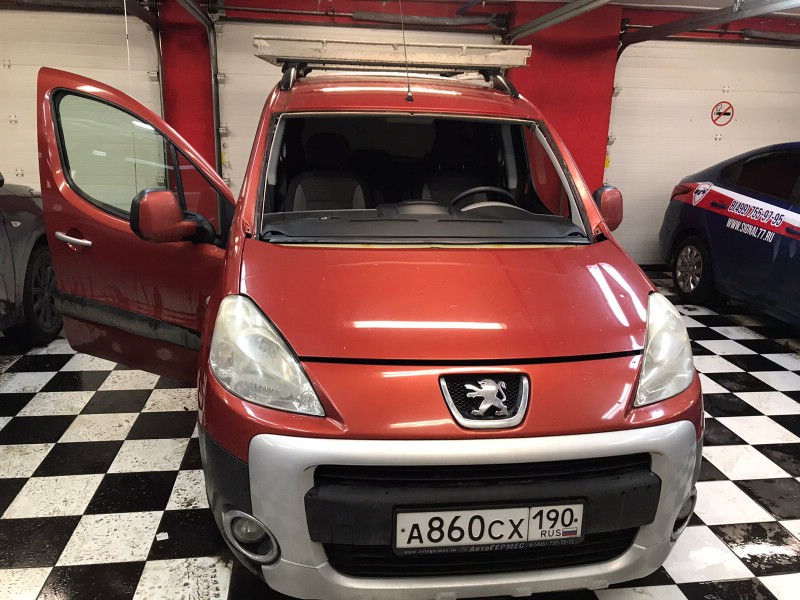 Замена лобового стекла Peugeot Partner