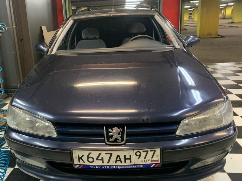Замена лобового стекла Peugot 406