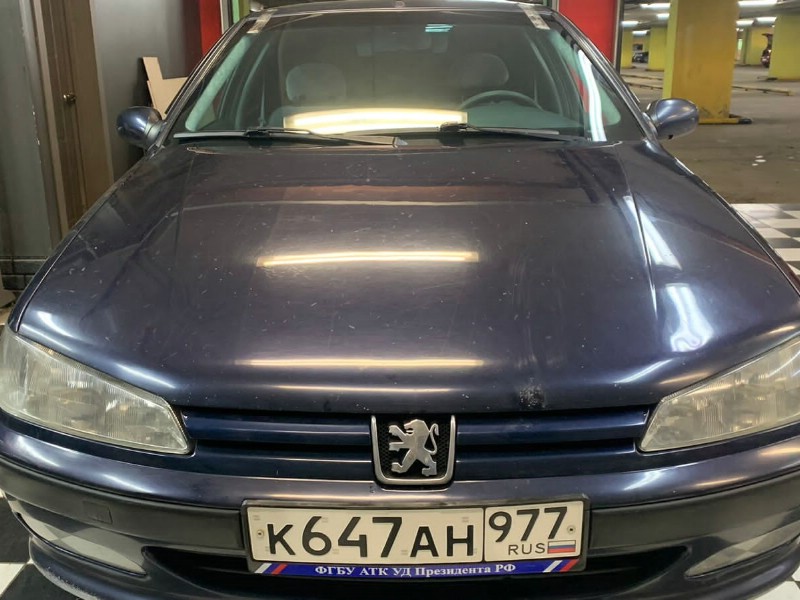 Замена лобового стекла Peugot 406