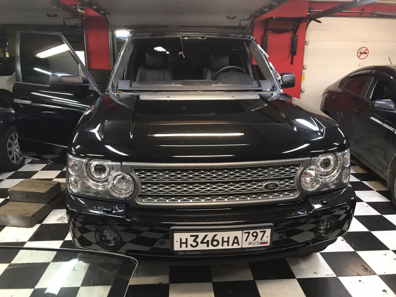 Замена лобового стекла Range Rover