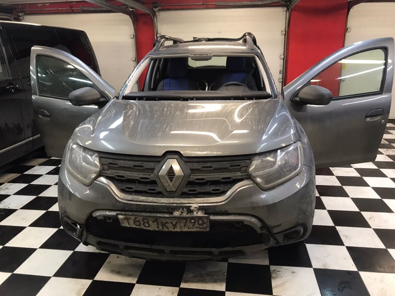 Замена лобового стекла Renault Duster