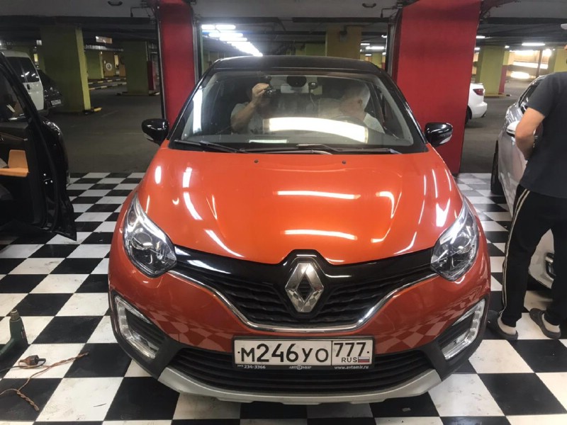 Замена лобового стекла Renault Kaptur