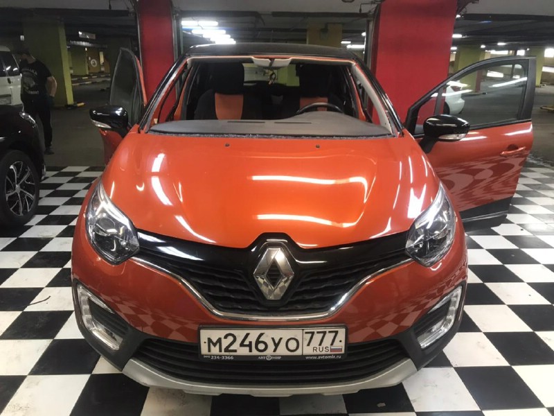 Замена лобового стекла Renault Kaptur