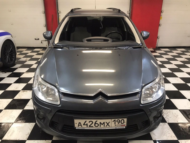 Замена лобового стекла Citroen C4