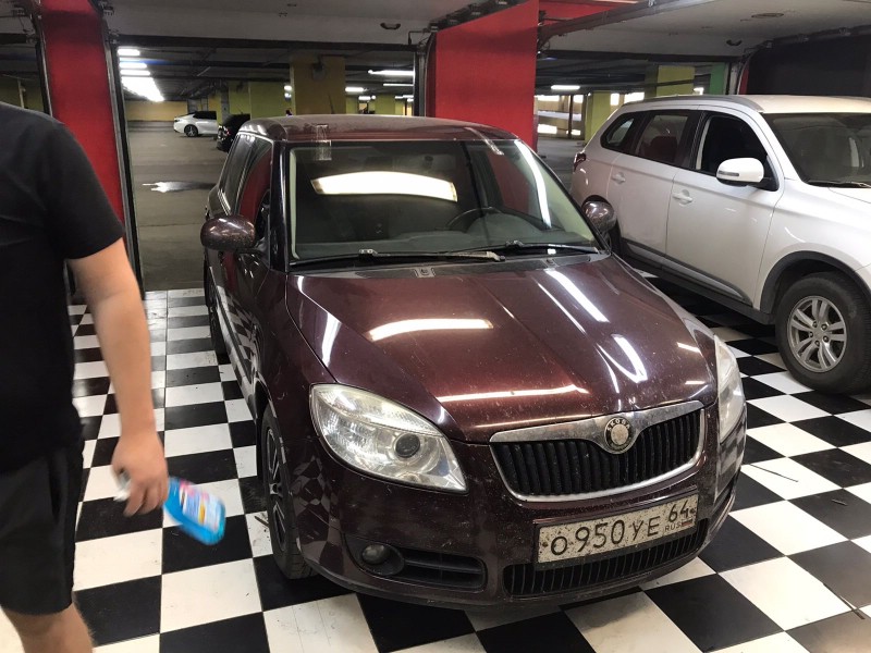 Замена лобового стекла Skoda Octavia A7