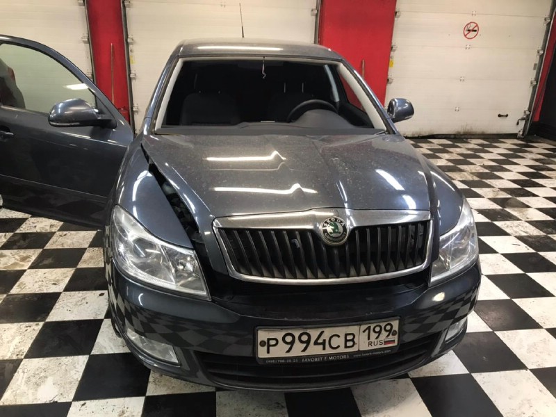 Замена лобового стекла Skoda Octavia