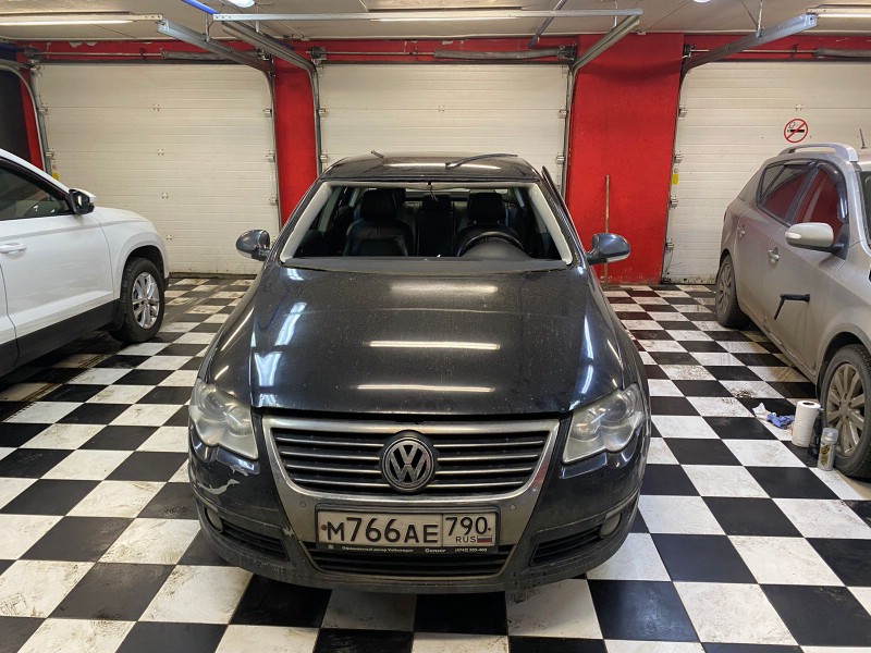 Замена лобового стекла Volkswagen Passat B6