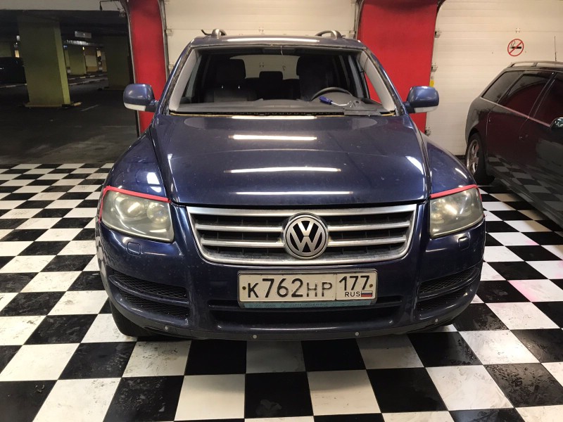 Замена лобового стекла Volkswagen Touareg