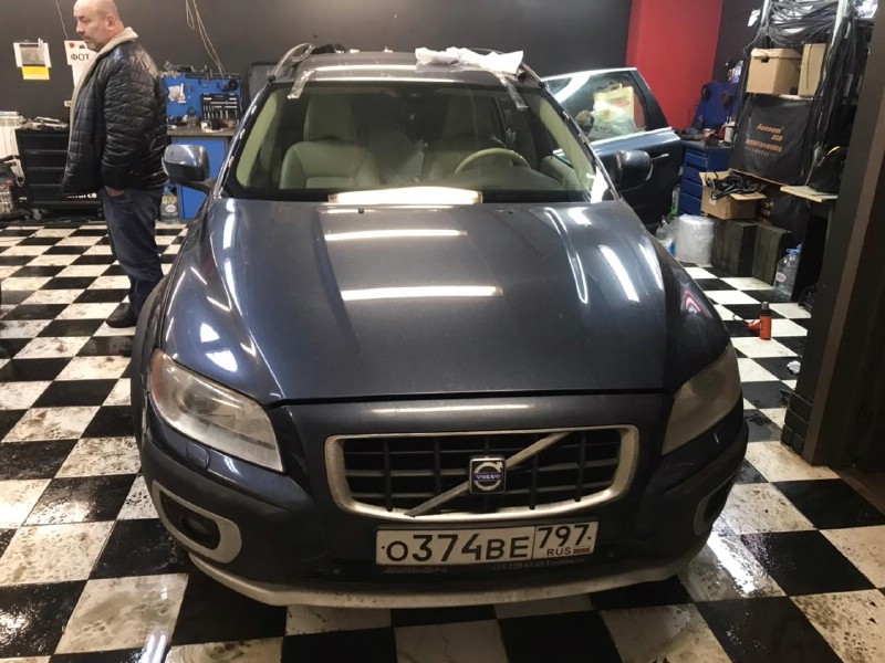 Замена лобового стекла Volvo XC70