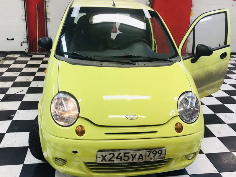 Замена лобового стекла Daewoo Matiz
