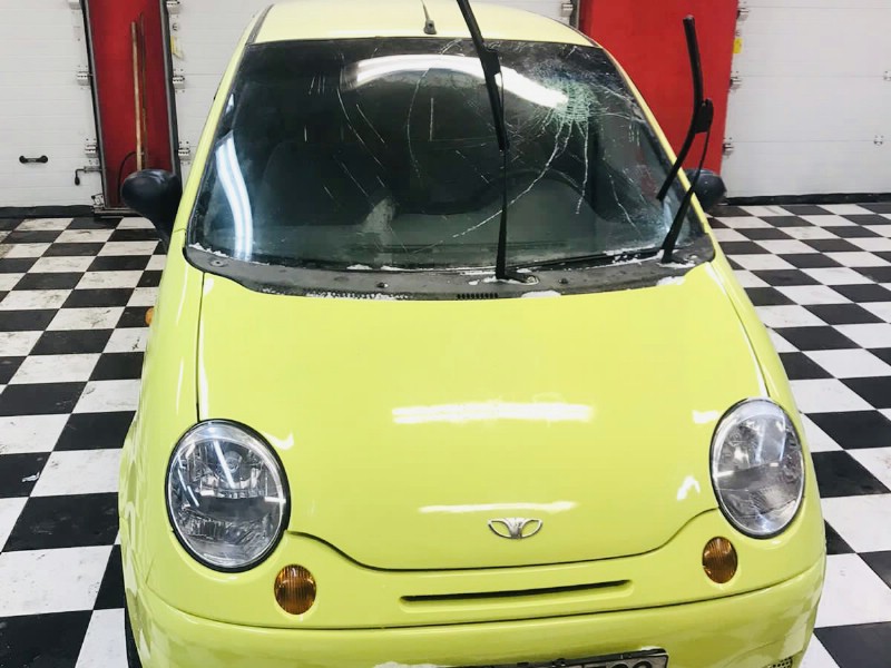 Замена лобового стекла Daewoo Matiz