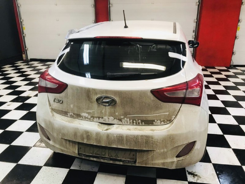 Замена заднего ветрового стекла Hyundai I30 5D HBK