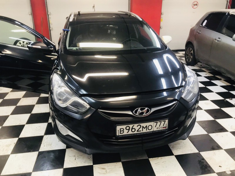 Замена лобового ветрового стекла Hyundai I40