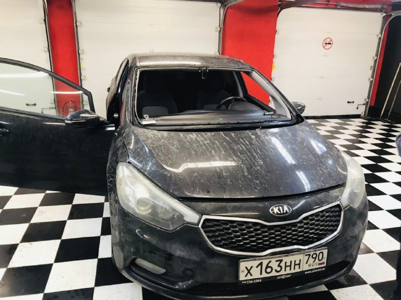 Замена лобового стекла Kia Cerato