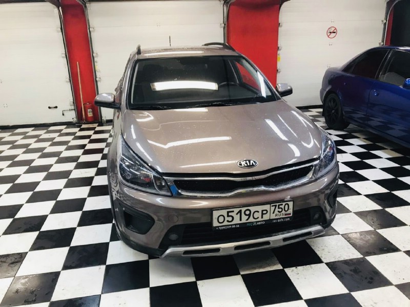 Замена лобового стекла Kia Rio