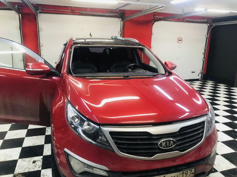 Замена лобового стекла Kia Sportage III