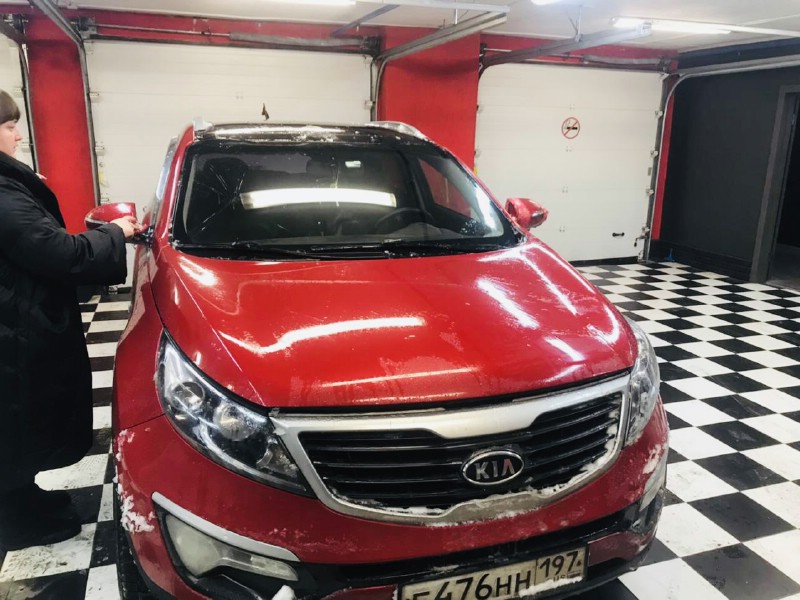 Замена лобового стекла Kia Sportage III