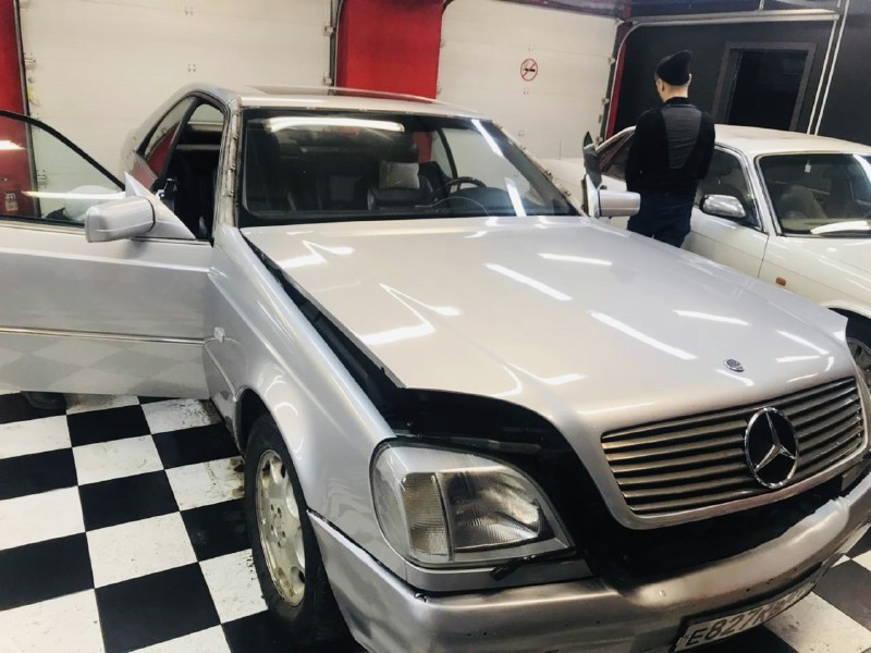 Замена лобового стекла Mercedes-Benz CL-Class W140